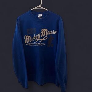 Disney Mickey Mouse Crewneck Sweatshirt - Navy